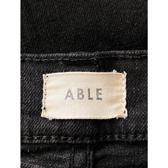 Able Women's The High Rise Black Skinny Jeans - Size 29 - Picture 8 of 10